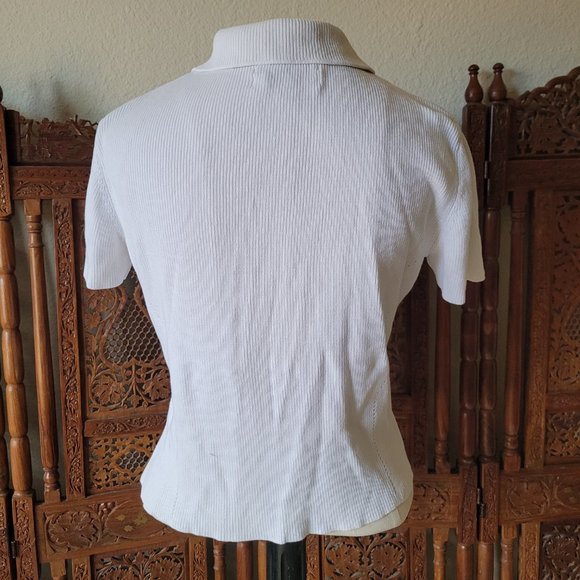 Vintage Island Casuals Cotton Knit Button-down - Picture 4 of 14